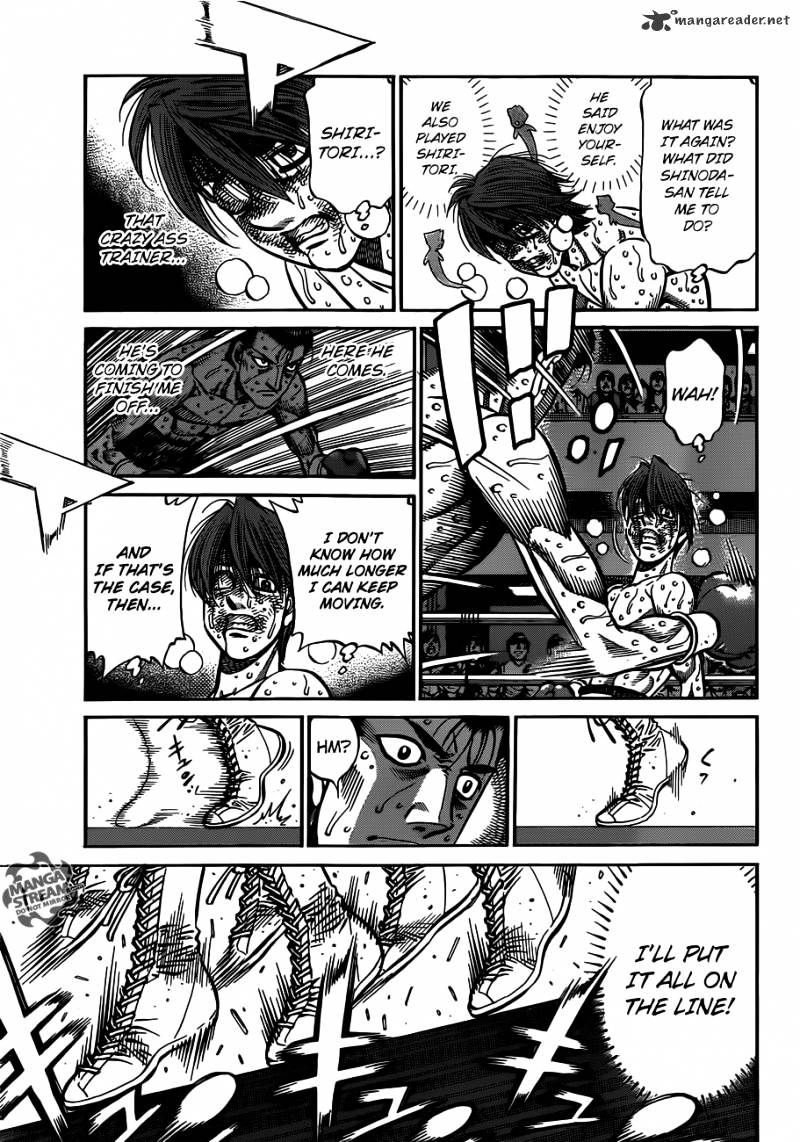 Hajime no Ippo: Fighting Spirit, Chapter 963 image 17